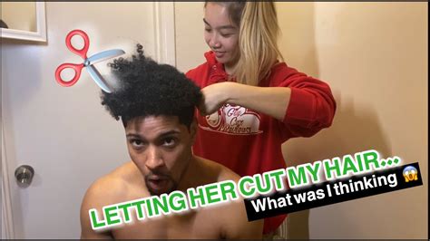 Quarantine Cuts Gone Wrong Let My Girlfriend Cut My Hair After 1yr Of Growing Hilarious