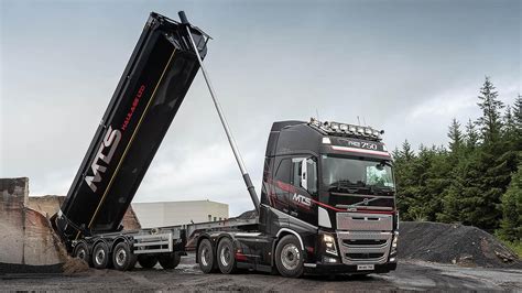 Mts Haulage Adds 750 Horsepower Volvo Fh16 Truck With Tandem Axle Lift