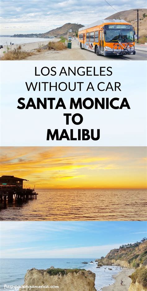 Santa Monica To Malibu Bus Cost Is And Easy Los Angeles Day Trip California Travel Blog