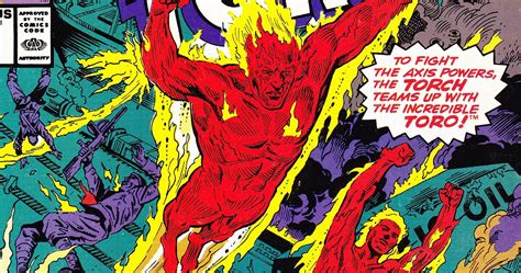 Marvel 10 Things You Didnt Know About The Original Human Torch
