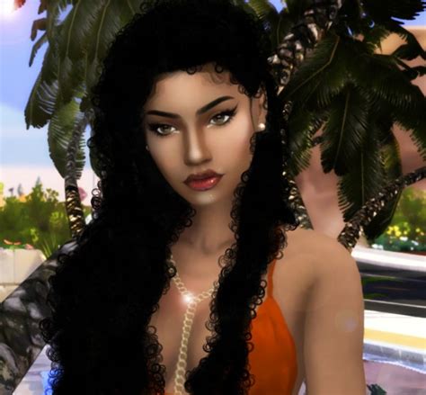 Sims 4 Black Hair Beautiful Afro Style