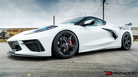 Paragon Performance C8 Corvette Z51 Lowering Package Youtube