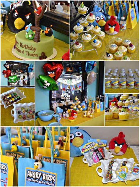 My oldest son celebrated his 5th birthday this weekend! Angry Birds Party