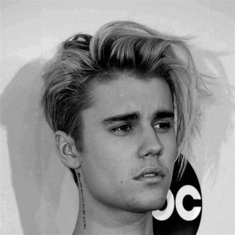 Justin Bieber Messy Hairstyles For Men