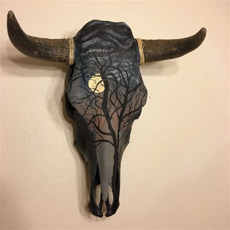 Skullsbyashley Shared A New Photo On Etsy Deer Skull Art Cow Skull