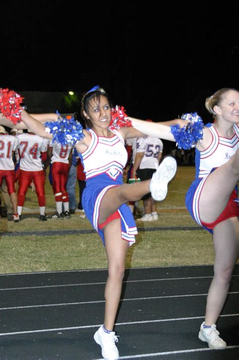High School Cheerleaders Upskirt