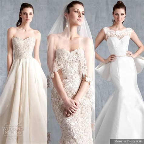 Modern Trousseau Spring 2015 Wedding Dresses Wedding Inspirasi 2015