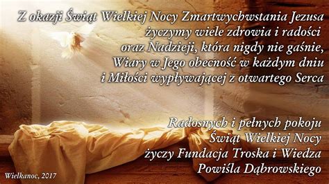 Pozostałe obostrzenia przedłużamy do 25 kwietnia. Wesołego Alleluja! - Fundacja Troska i Wiedza Powiśla ...