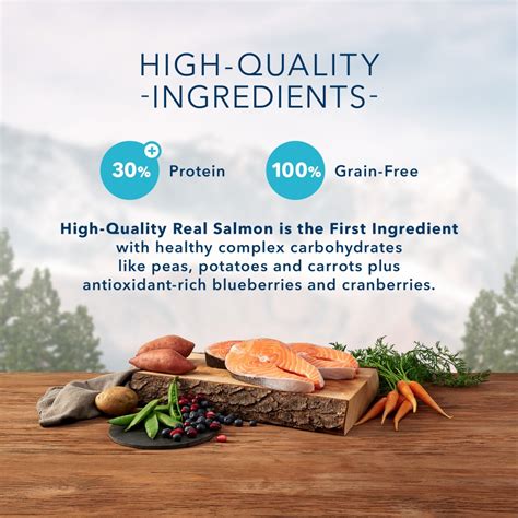 Blue wilderness natural dry dog food satisfies the spirit of the wolf in your canine with more of the meat dogs love. Blue Buffalo Wilderness Grain Free Natural Salmon Recipe ...