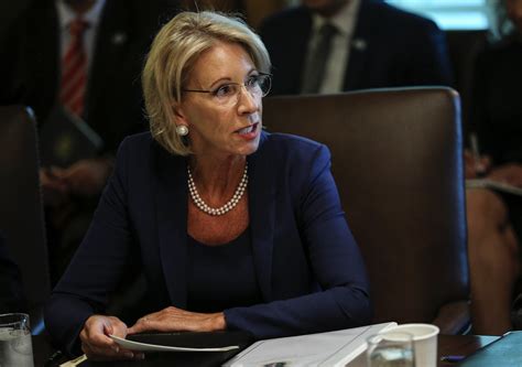 Betsy Devos Had A Cycling Accident And Shes Recovering Using A Wheelchair