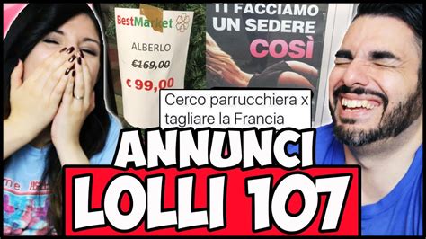 Scommettiamo Che Riderete Annunci Lolli 107 Youtube