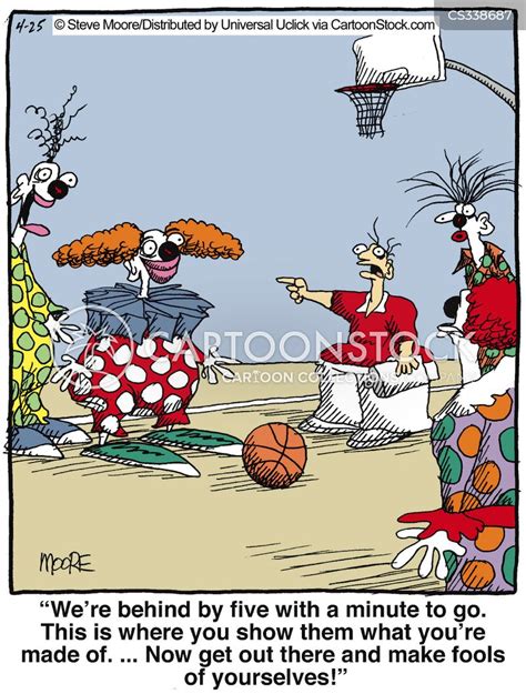 Basketball Courts Cartoons And Comics Funny Pictures From Cartoonstock