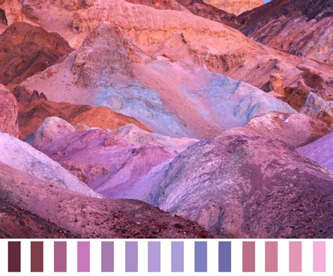 An Inspiring Blog That Matches Color Palettes To Beautiful Nature