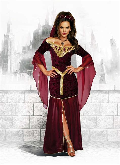 Sexy Medieval Fair Maiden Velvet Gown Dress Renaissance Costume Adult Women Ebay