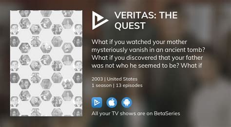 Where To Watch Veritas The Quest Tv Series Streaming Online