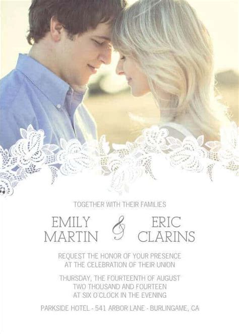 You can choose the colors you want and after the wedding have them professionally blown into some beautiful keepsakes. 41 Photo Wedding Invitations Online You Would Like to ...