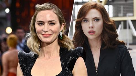 Emily Blunt On Why She Turned Down Marvels Black Widow Role