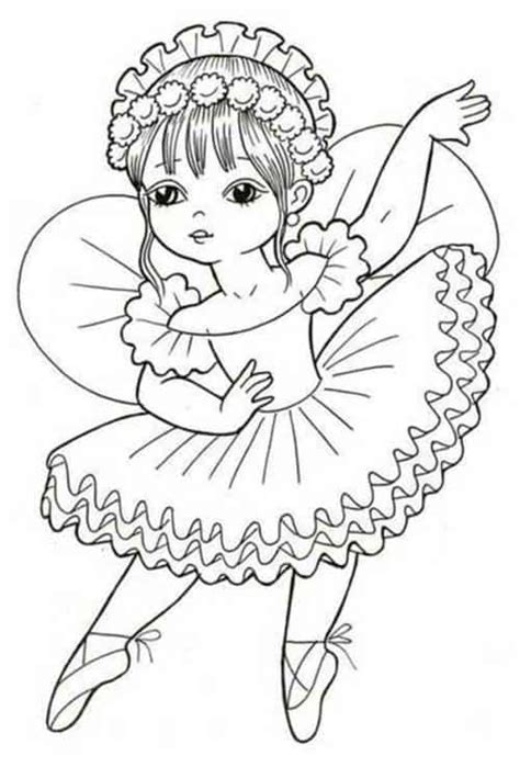 Desenhos De Bailarina Para Colorir Imprima Gr Tis