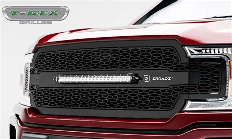 2018 2020 F 150 Zroadz Grille Black 1 Pc Replacement Incl 20 Led