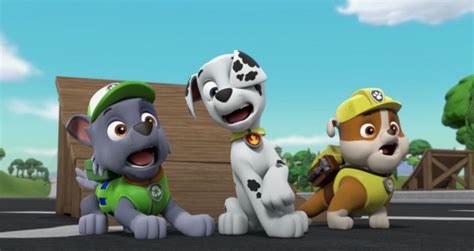 Paw Patrol Rubble Und Rocky Richard Mcnarys Coloring Pages