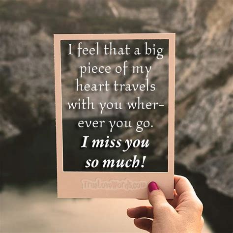 Romantic I Miss You Quotes And Messages I Miss You So Much