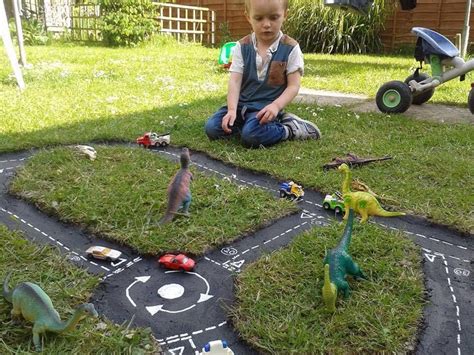 The Kids Will Love This Backyard Race Car Track The Whoot Play Area
