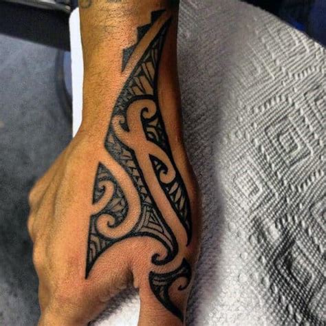Tribal Hand Tattoos For Men 40 Tribal Hand Tattoos For Men Young