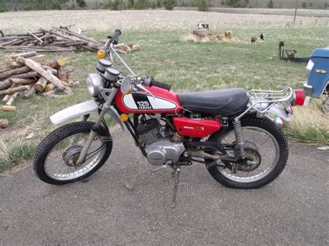 If it has been sitting for a long time the battery will have degraded so you may well find that it won't hold much of a charge and may need to be replaced. Buy Old vintage 1974 Yamaha 125 Enduro Motorcycle on 2040-motos