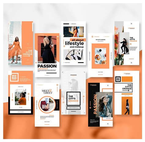 Passion Instagram Stories Pack Instagram Template Design Magazine