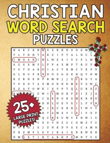 Christian Word Search Puzzles Find The Words A Large Print Word