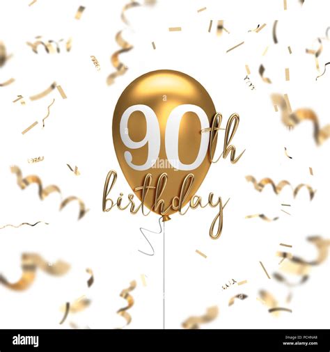 Happy 90th Birthday Hi Res Stock Photography And Images Alamy