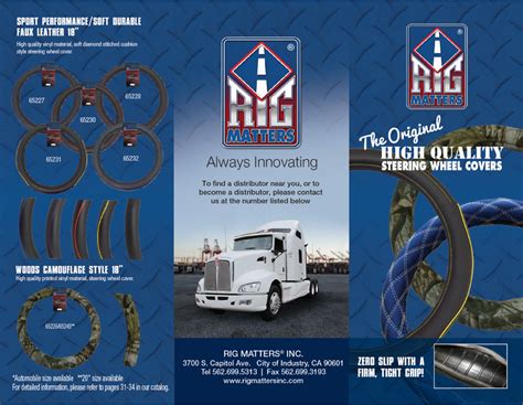 New Steering Wheel Rig Matters Inc