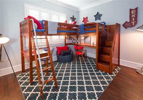 Get it as soon as thu, may 13. Maxtrix Twin High Corner Loft Bed with Ladder and Stairs - Kids Furniture In Los Angeles