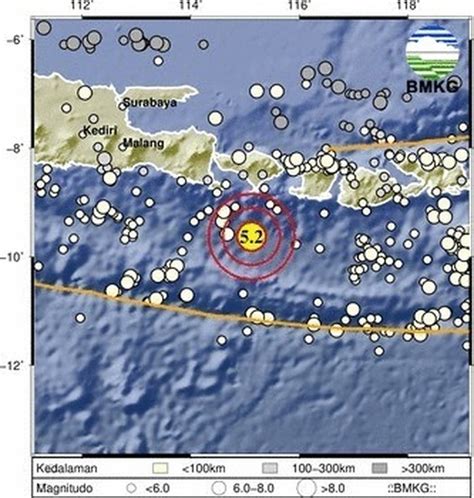 2 Earthquakes Shake South Of Bali Felt In West Sumbawa Coconuts