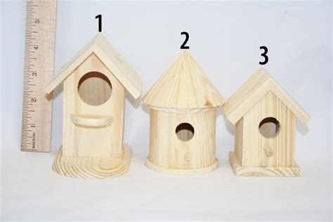 Small Wood Bird Houses