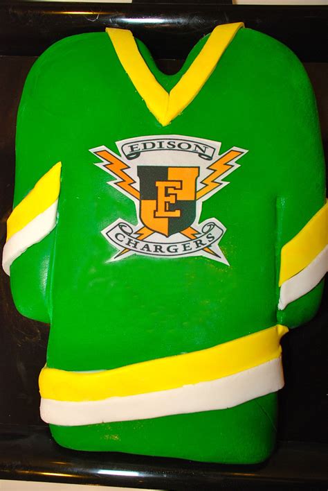 Edison High Ice Hockey Jersey Cake | Ice hockey jersey, Hockey jersey, Jersey