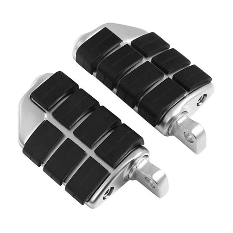 Motorcycle 1pair Male Mount Foot Pegs Footrests For Harley Touring