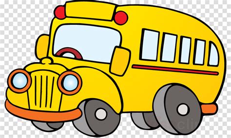 Cartoon Bus Png Clipart School Bus Clip Art Bus Cartoon Png File