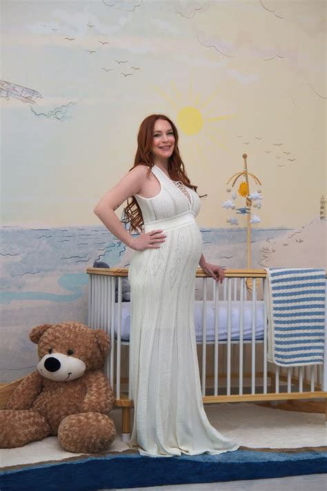 Inside Pregnant Lindsay Lohans Baby Nursery Photos
