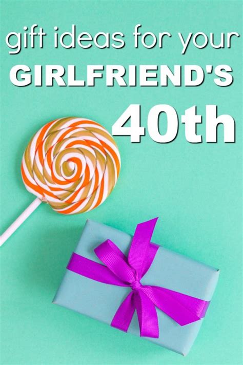 What could be best gift for girlfriend on her 25th birthday? 20 Gift Ideas for your Girlfriend's 40th birthday - Unique ...