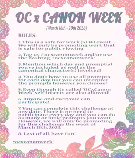 💞💖 Ocxcanon Week 💖💞 On Twitter With A Little Over Three Months To