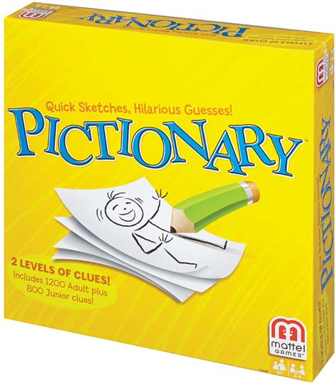 Pictionary Board Game Continuum Games