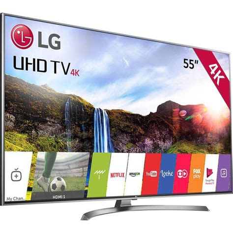 Lg tvs with webos now offer channel plus, integrating 50+ free streaming channels including sports illustrated, time, people and more. Smart Tv Led 55 Polegadas Lg 55uj7500 4k Ultra Hd Netflix ...