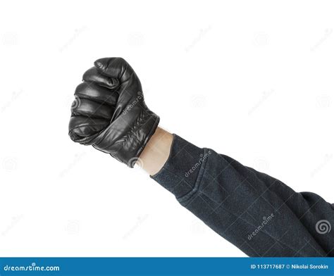 fist in glove stock image image of kicking idea expressing 113717687