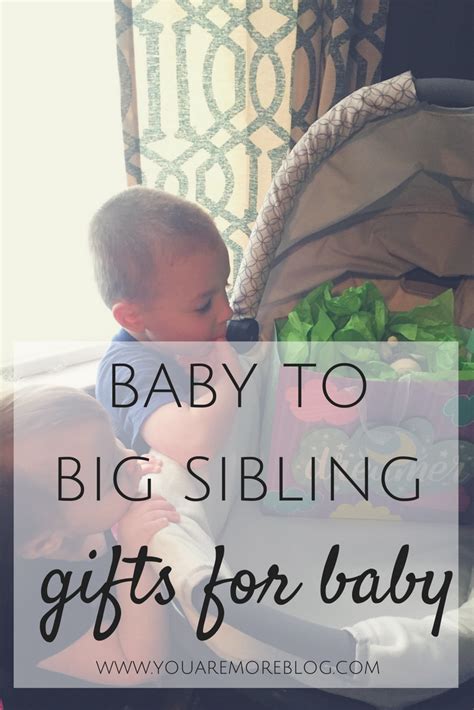 Field of prenatal and perinatal psychology, medicine, and health. Baby to Big: Sibling Gifts for New Baby - You Are More Blog