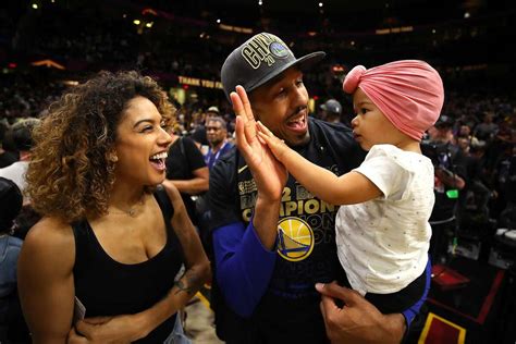 Javale Mcgees Adorable Baby Cried Through The Entire Warriors Trophy