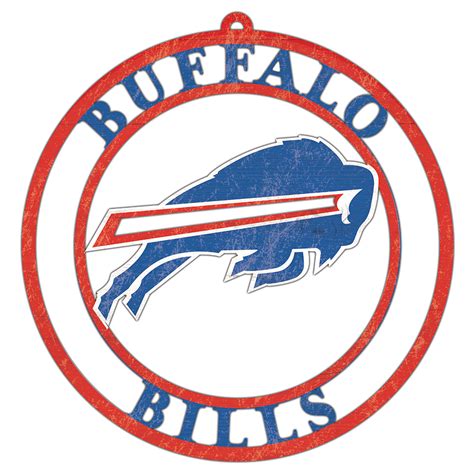 16 Mdf Buffalo Bills Logo Cutout Sign