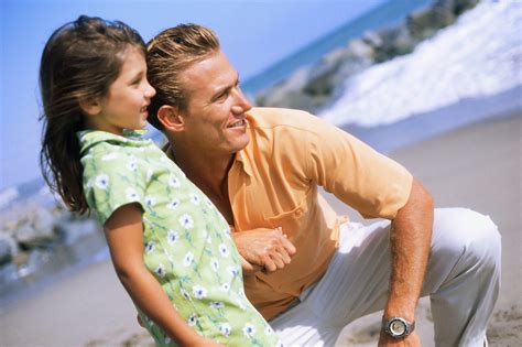 My dad even thought i didn't lived long enough with you, i turned out to be just like you in personality. Dad and daughter looking at ocean | Cornerstones for Parents