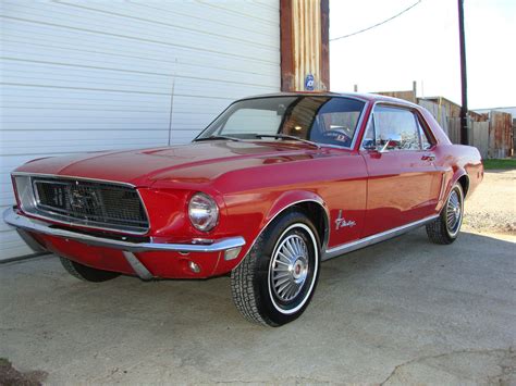 1968 Ford Mustang Coupe C Code 289 2bbl Almost Rust Free Driver