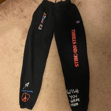 Champion Pants And Jumpsuits Astroworld Travis Scott Champion